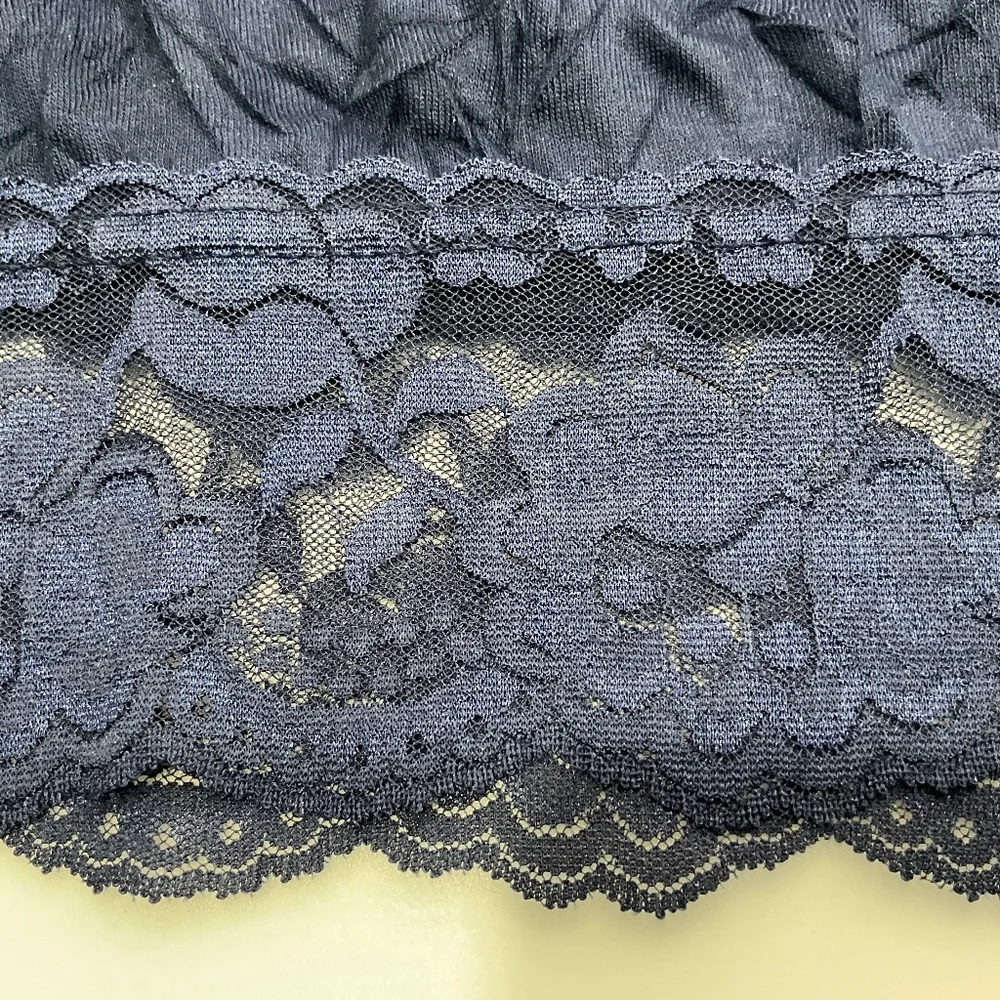 Maurice’s Women’s Dark Navy Lace Trim Crinkle Cami Size XXL - Picture 10 of 14